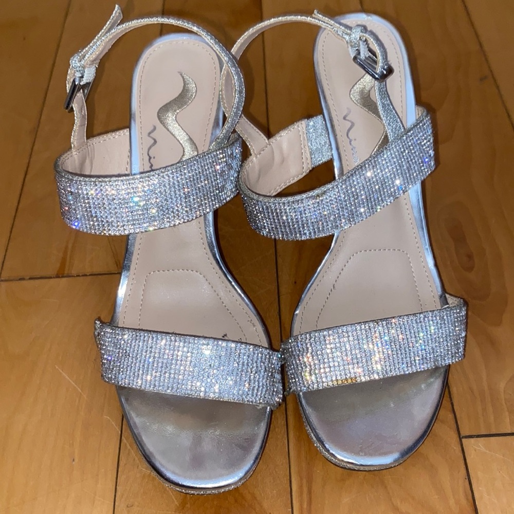 Sparkly wedges